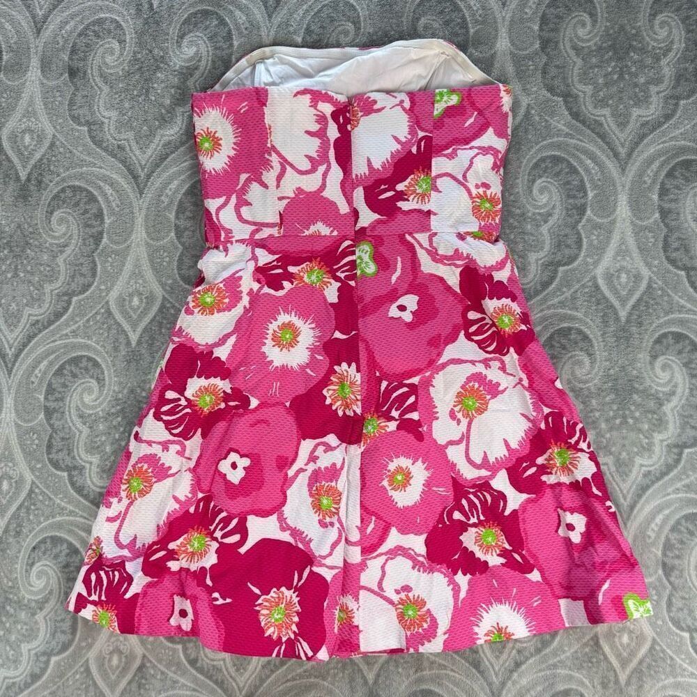 Women's Lilly Pulitzer Hotty Pink Cherry Begonia Dress - Picture 2 of 3